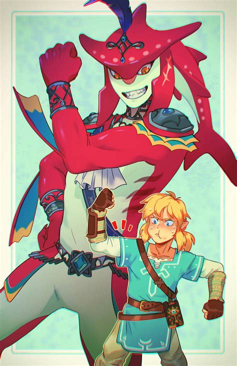 botw link x sidon